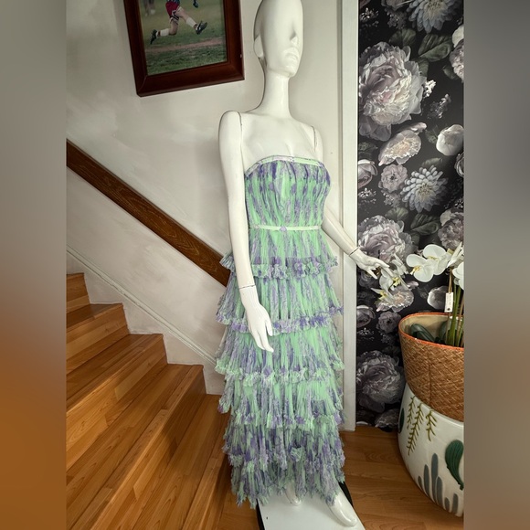 Anthropologie  Hutch Strapless Tiered Maxi Dress - Picture 7 of 12